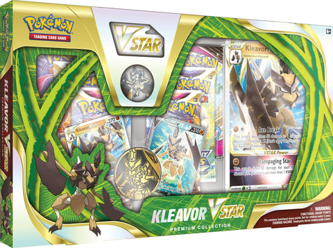 Pokémon: Kleavor Vstar Premium Collection - TCG Box