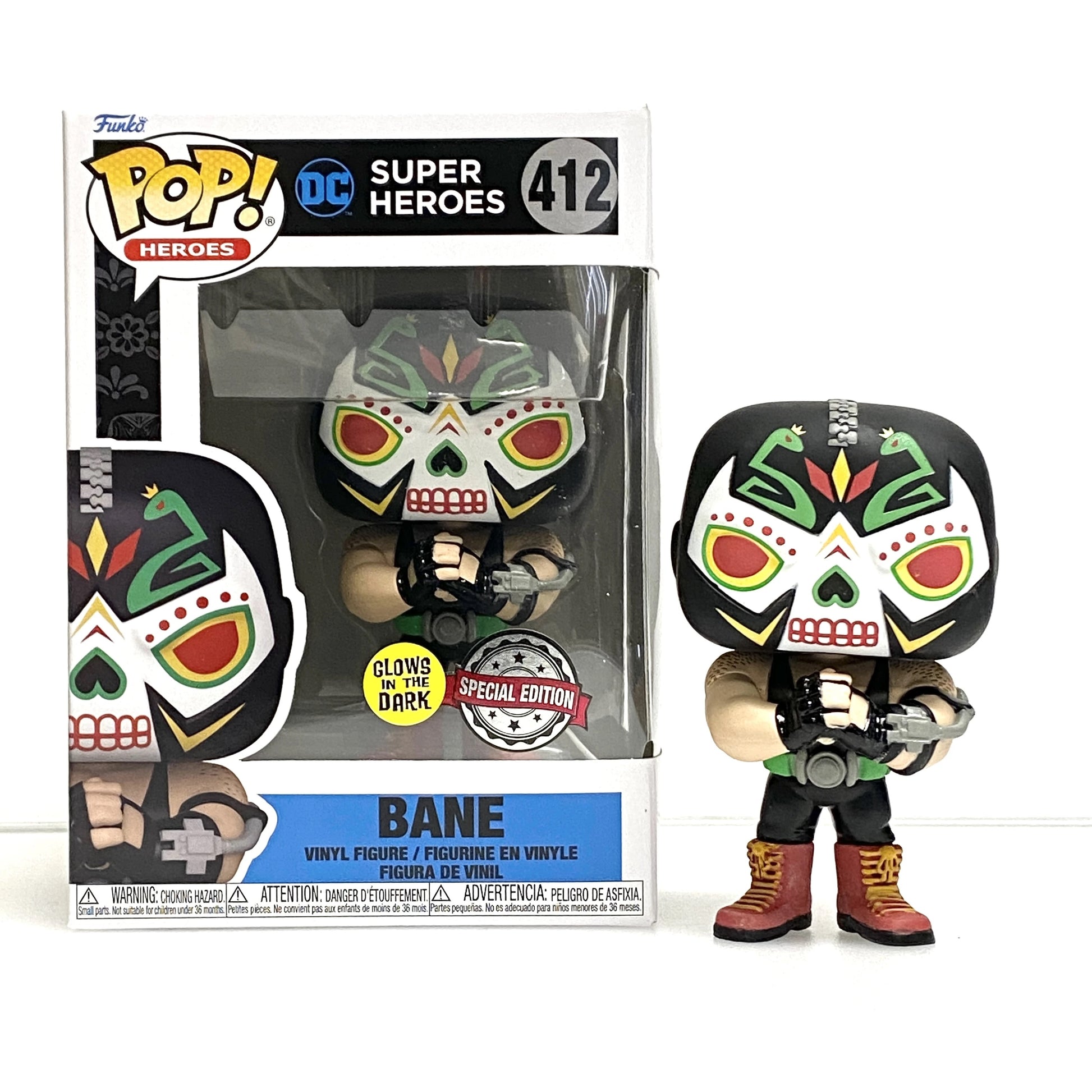 DC Super Heroes: Bane - Funko Pop! Entertainment Earth Exclusive Glow in the Dark