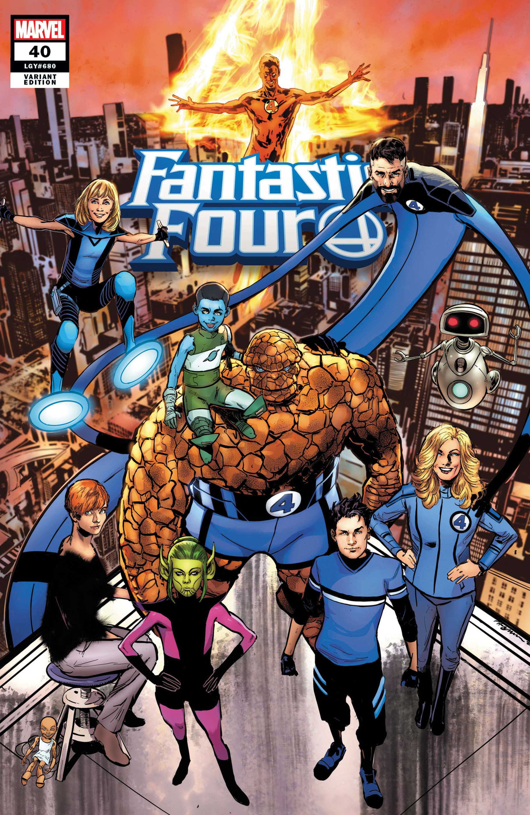 Marvel Comics: Fantastic Four Reckoning War - #40