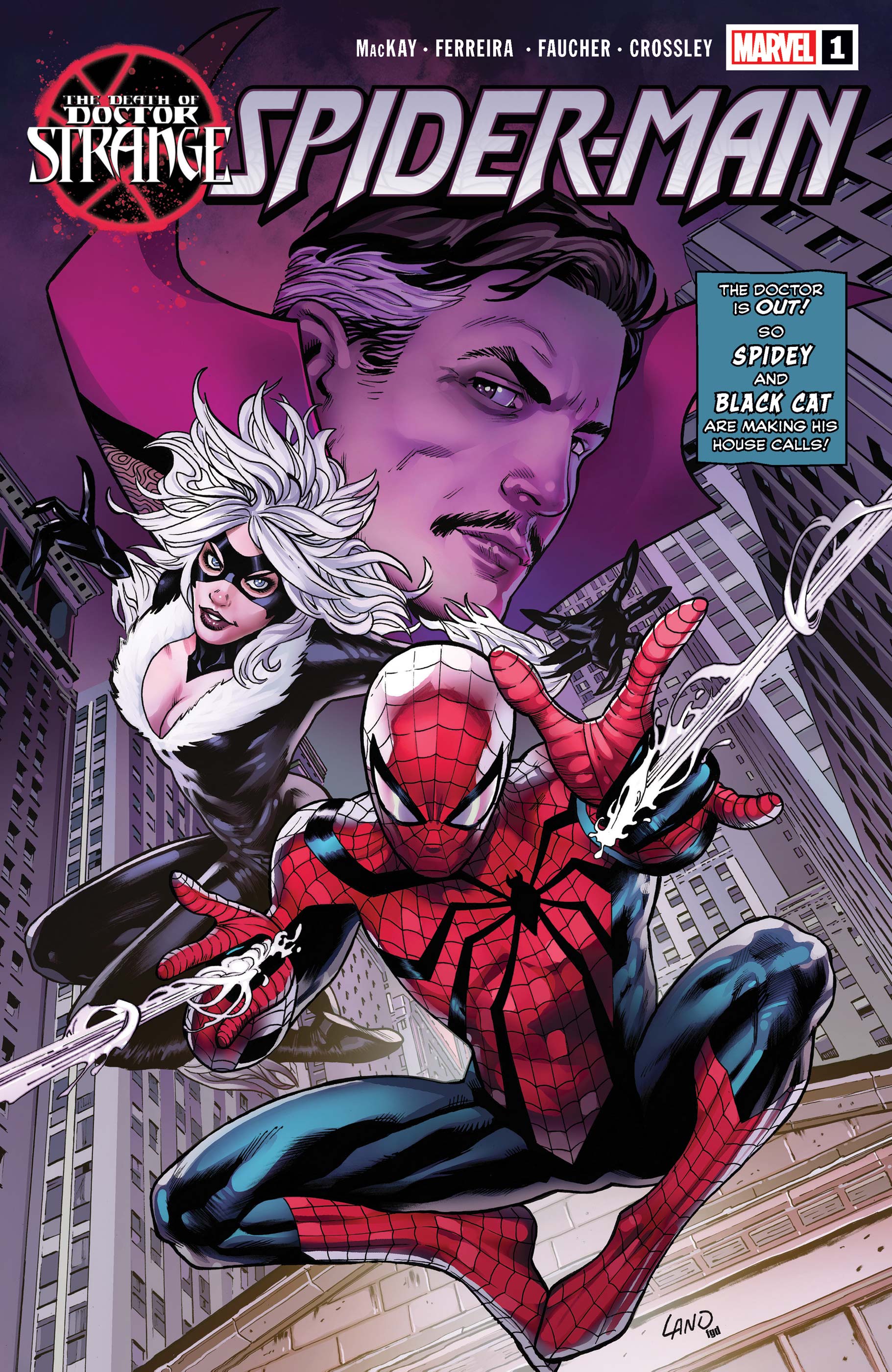 Marvel Comics: The Death of Doctor Strange: Spider-Man - #1