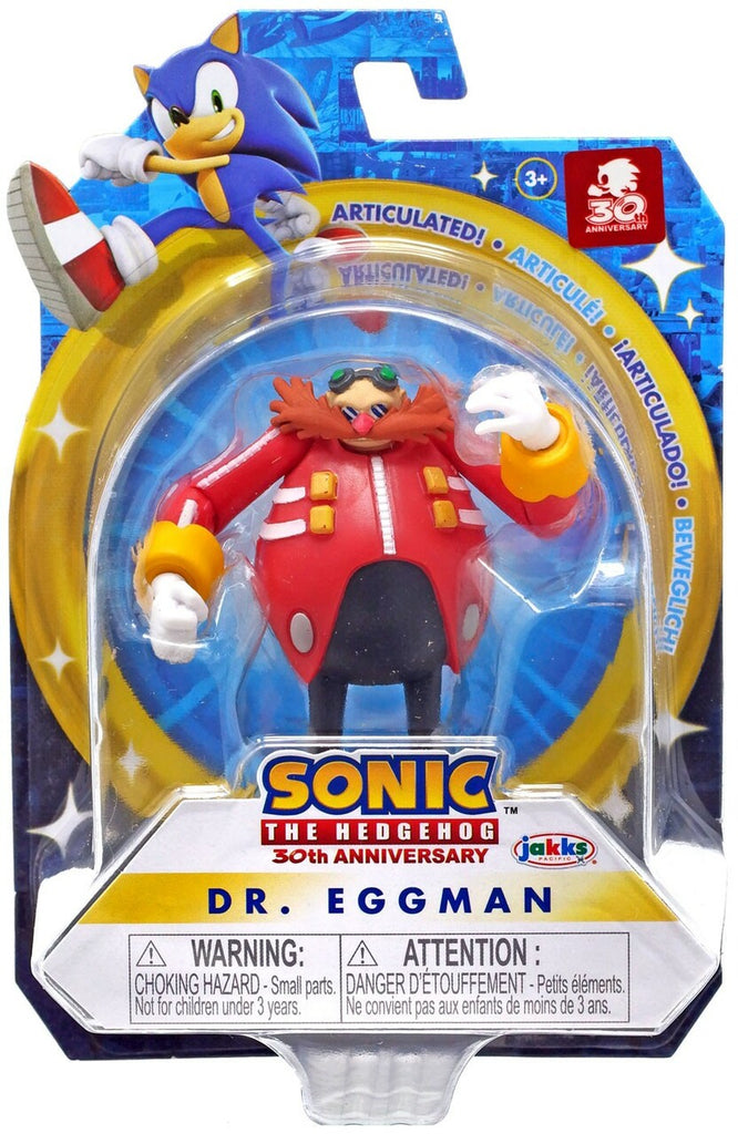 Sonic The Hedgehog 30th Anniversary - Dr. Eggman Action Figure – Lake ...