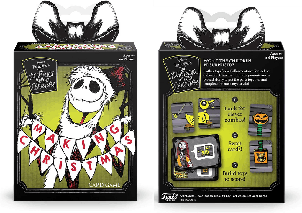 Funko Making Christmas Nightmare Before Christmas Card Game