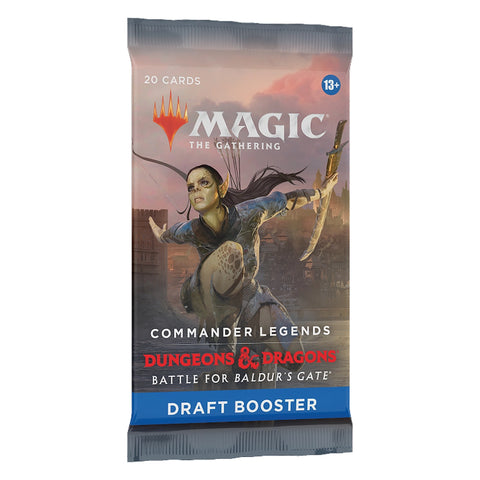 Magic The Gathering: Commander Legends D&D Battle for Baldur’s Gate - Draft Booster Pack