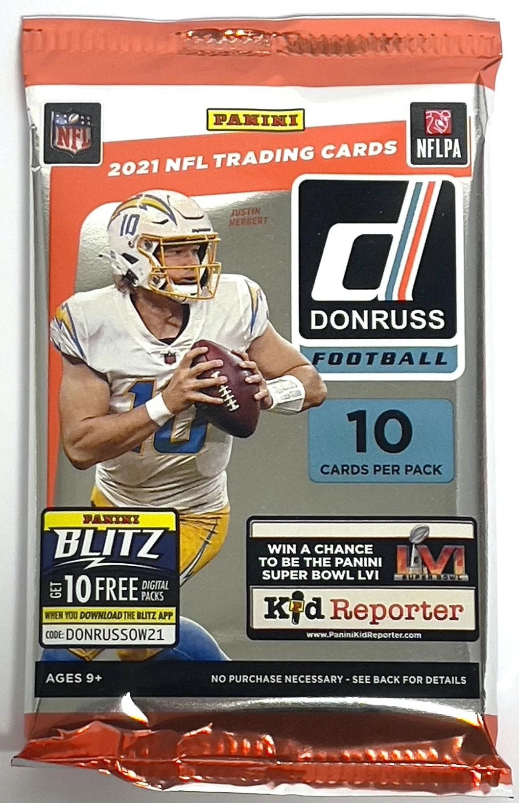 Panini Donruss 2021 Football card pack