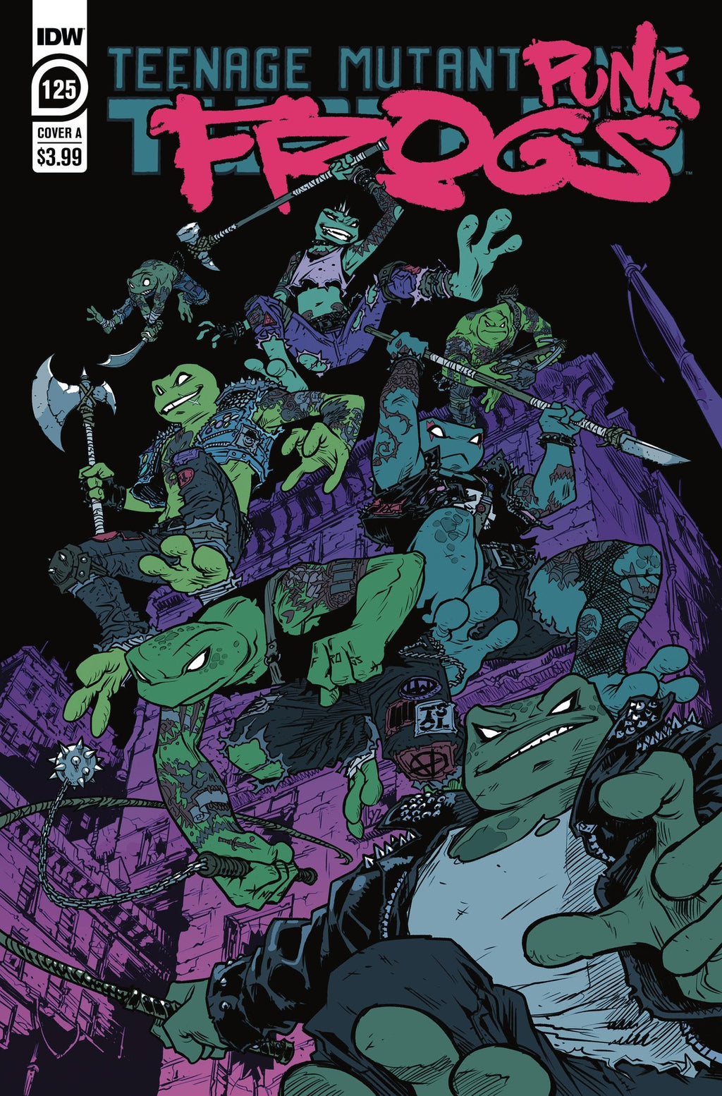 IDW Comics: Teenage Mutant Ninja Turtles - #125