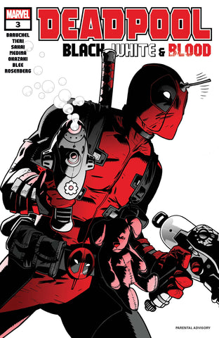 Marvel Comics: Deadpool Black, White & Blood - #3