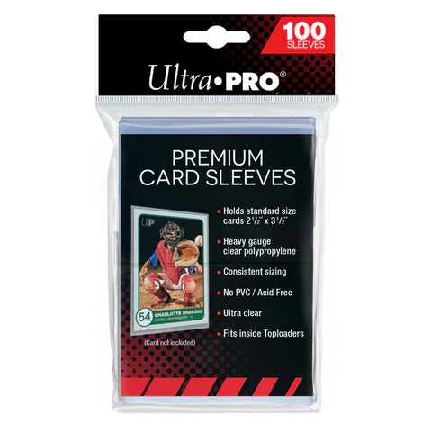 Ultra PRO:  Premium Card Sleeves - 100 Pack
