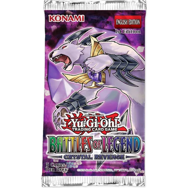 Yu-Gi-Oh!: Battle of Legends Crystal Revenge - Booster Pack