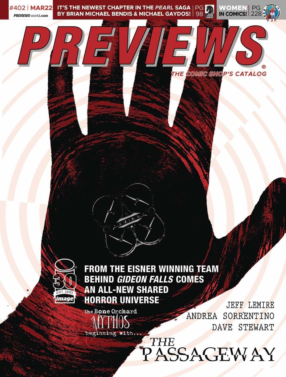 Previews Catalog #402 March 2022