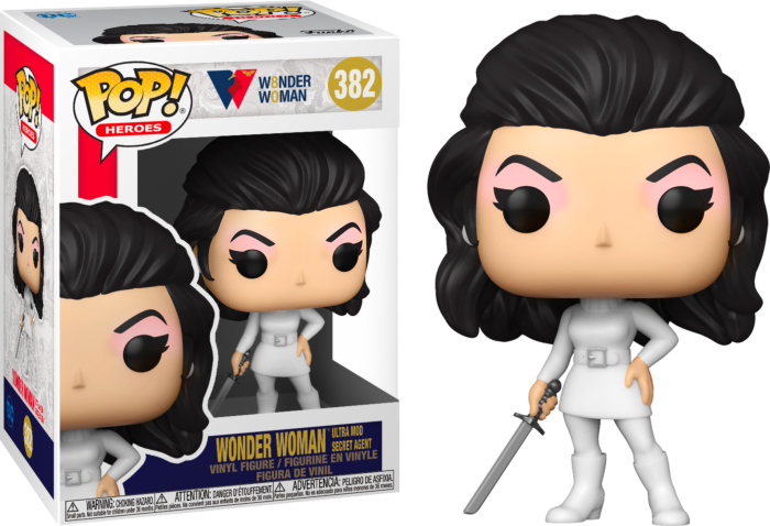 Wonder Woman 80th Anniversary: Wonder Woman Ultra Mod Secret Agent - Funko Pop! Heroes