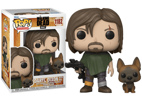 The Walking Dead: Daryl Dixon With Dog - Funko Pop!