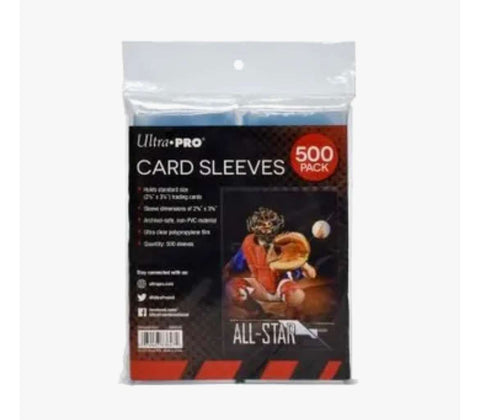 Ultra PRO:  Soft Card Sleeves - Standard (500 Pack)