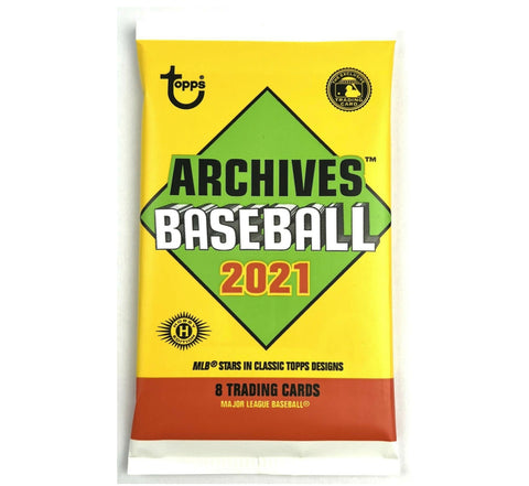 Topps: 2021 Archives Baseball Cards - Hobby Pack