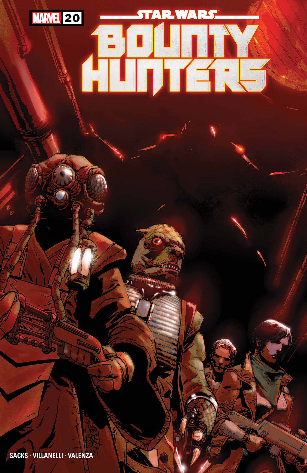 Marvel Comics: Star Wars Bounty Hunters - #20