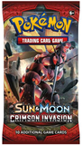 Pokemon Sun & Moon: Crimson Invasion TCG Pack
