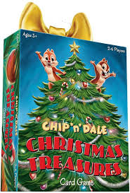 Disney: Chip ‘n’ Dale Christmas Treasures Game - Card Game