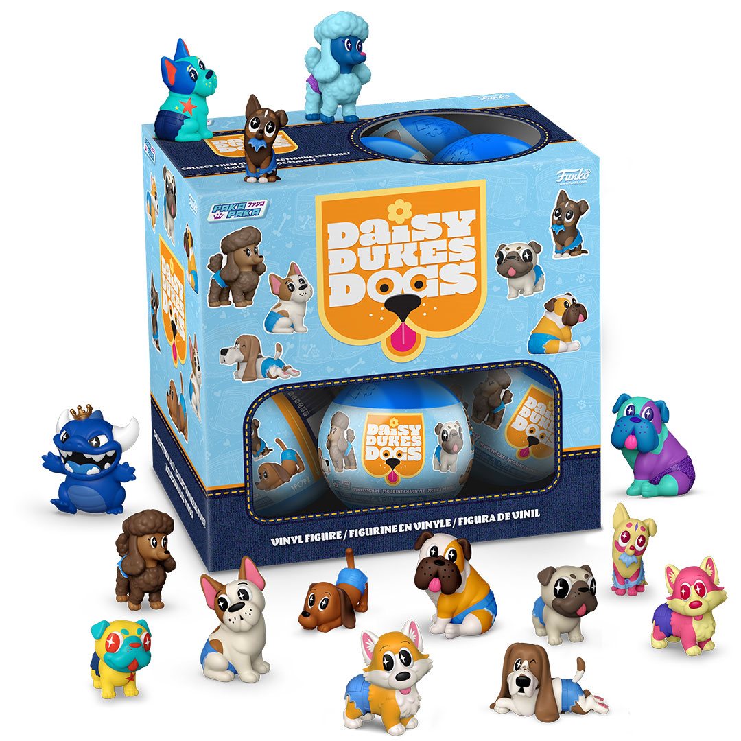 Paka Paka Daisy Duke Dogs Mini-Figure Display Case - Regular