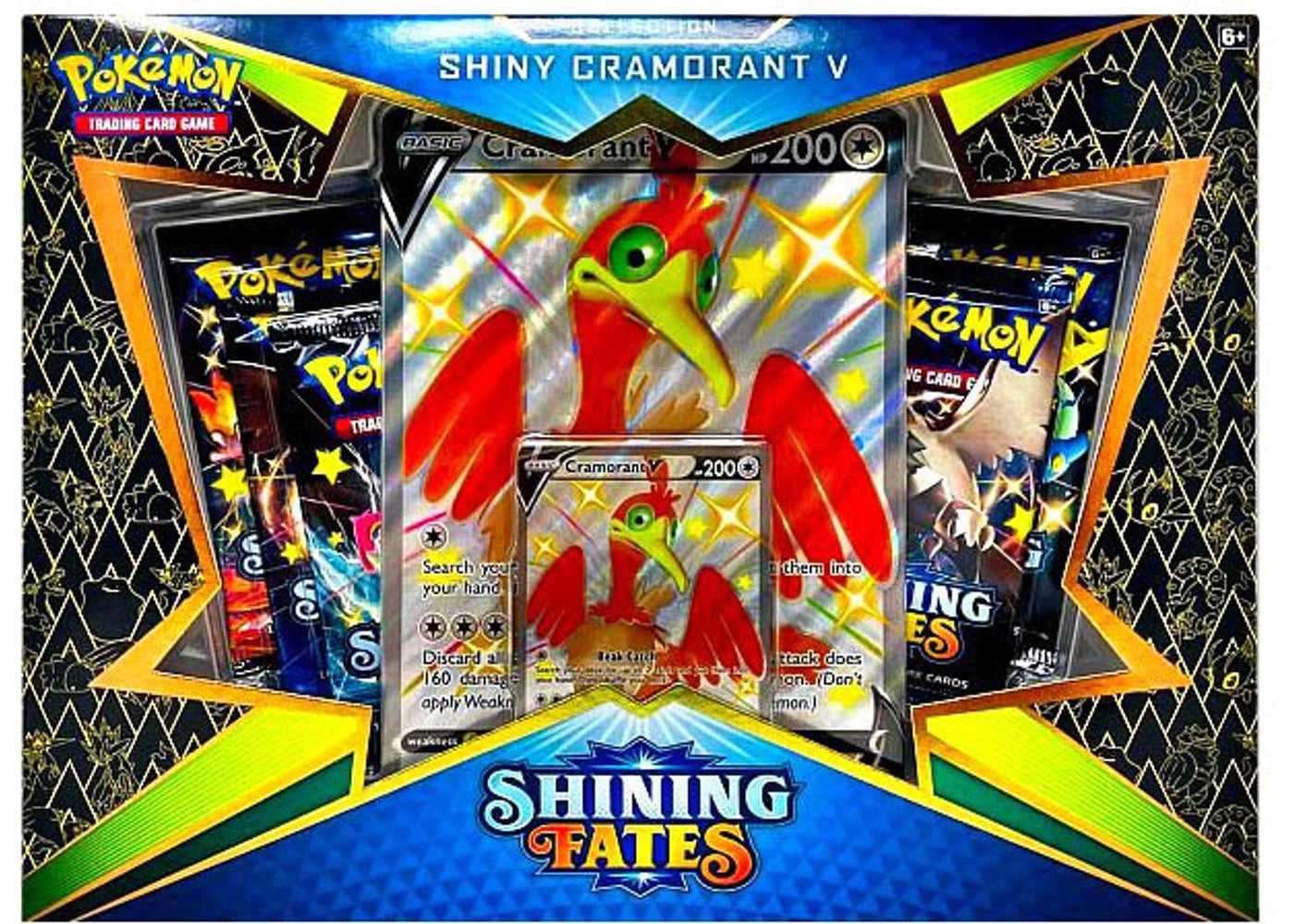 Pokemon Shining Fates Collection TCG Premium Box Shiny Cramorant V