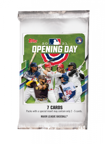 Topps: 2021 Baseball Opening Day Cards - Hobby Pack