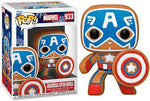 Marvel: Gingerbread Captain America - Funko Pop!