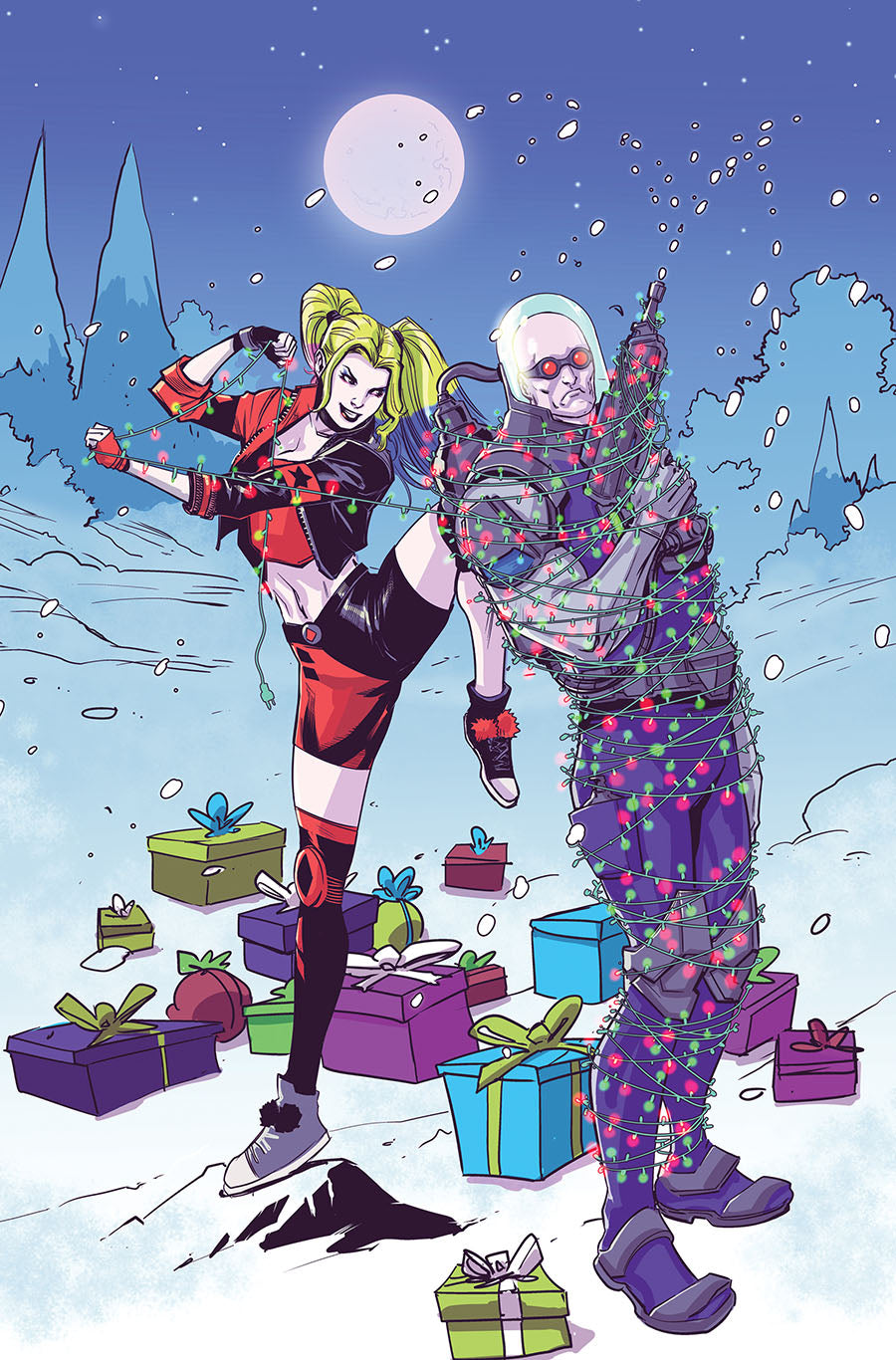DC Comics: ‘Tis The Season To Be Freezin’ - #1 Variant Cover by Pop Mhan