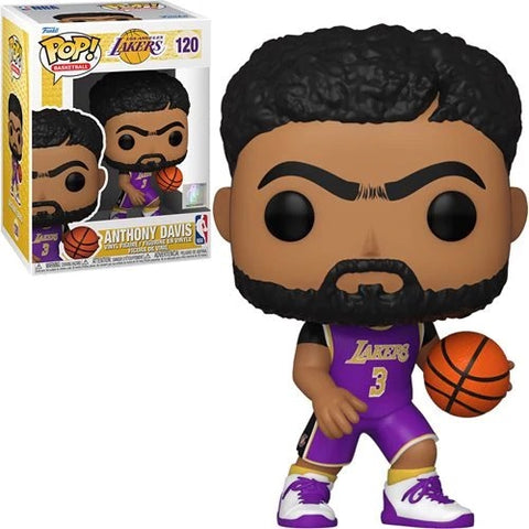 NFL Los Angeles Lakers: Anthony Davis Purple Jersey - Funko Pop! Basketball