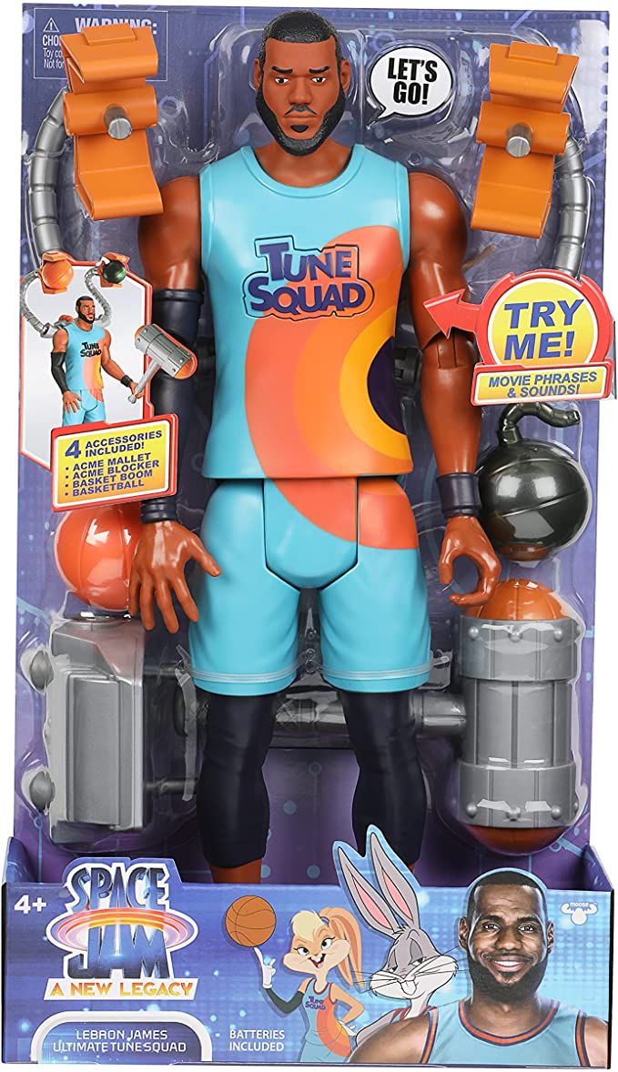 Space Jam Deluxe Lebron James Big Fig
