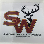 Shone Webb "SW" Sticker