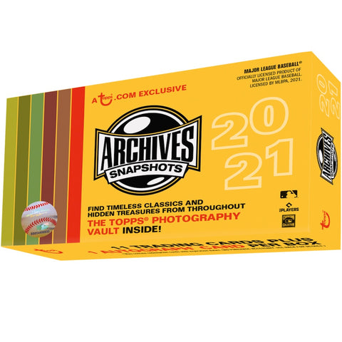 Topps: 2021 Archives Snapshots Baseball - Box