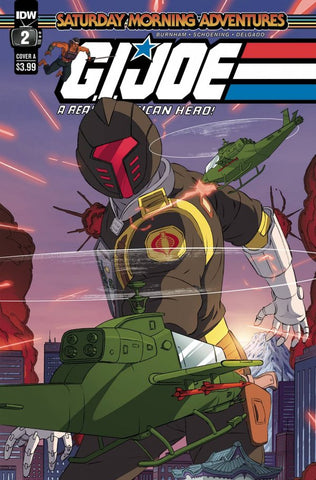 IDW Comics: Saturday Morning Adventures G.I.Joe A Real American Hero! - #2 Cover A