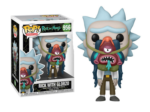 Pop! Animation Rick and Morty Rick with Glorzo Funko Pop! Vinyl