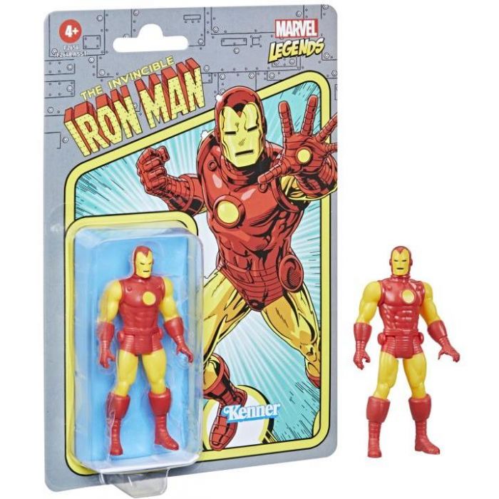 Marvel Legends: Iron Man - Hasbro 3.75” Retro Collection Action Figure