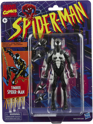 Spider-Man: Symbiote Spider-Man - Retro Marvel Legends Action Figure