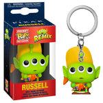 Pixar Alien Remix Russell Pocket Pop Keychain
