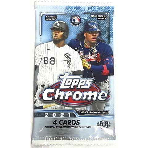 Topps: 2021 Chrome Baseball Cards - Hobby Pack