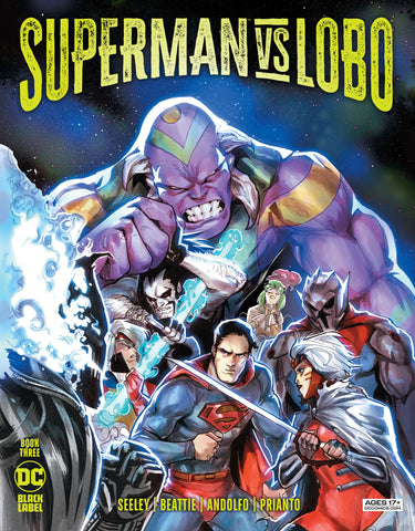 DC Comics: Superman vs Lobo - #3 Black Label