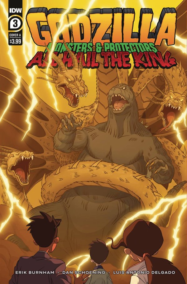 IDW Comics: Godzilla Monsters & Protectors All Hail the King - #3