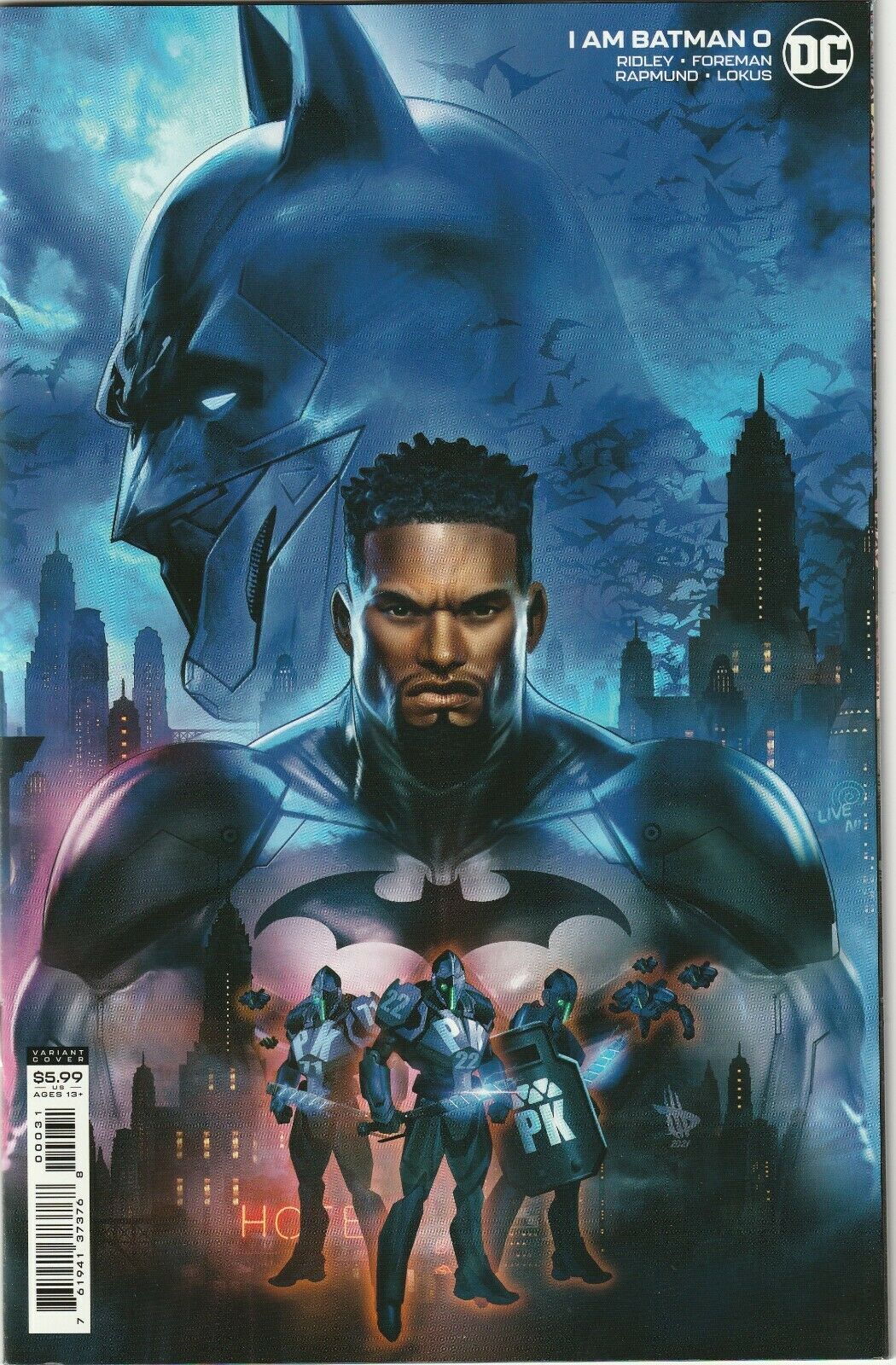 DC Comics: I Am Batman - #0 Variant Cover