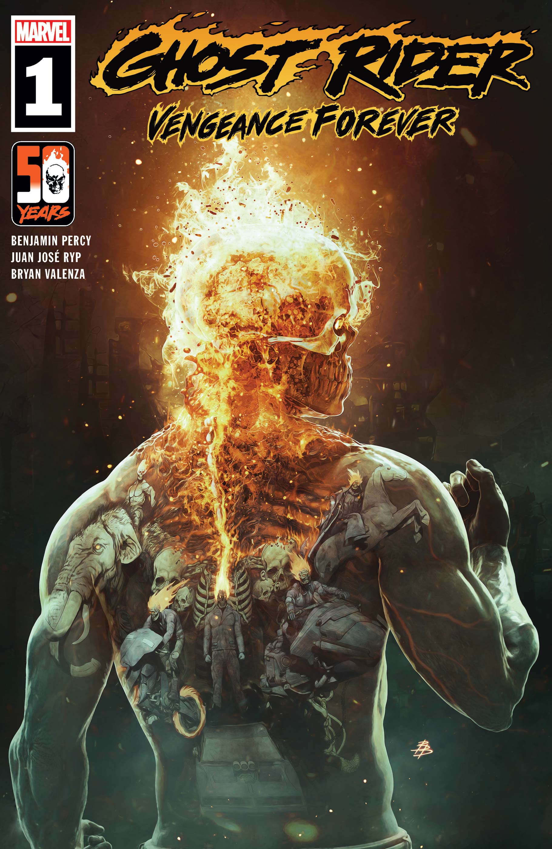 Marvel Comics: Ghost Rider Vengeance Forever - #1