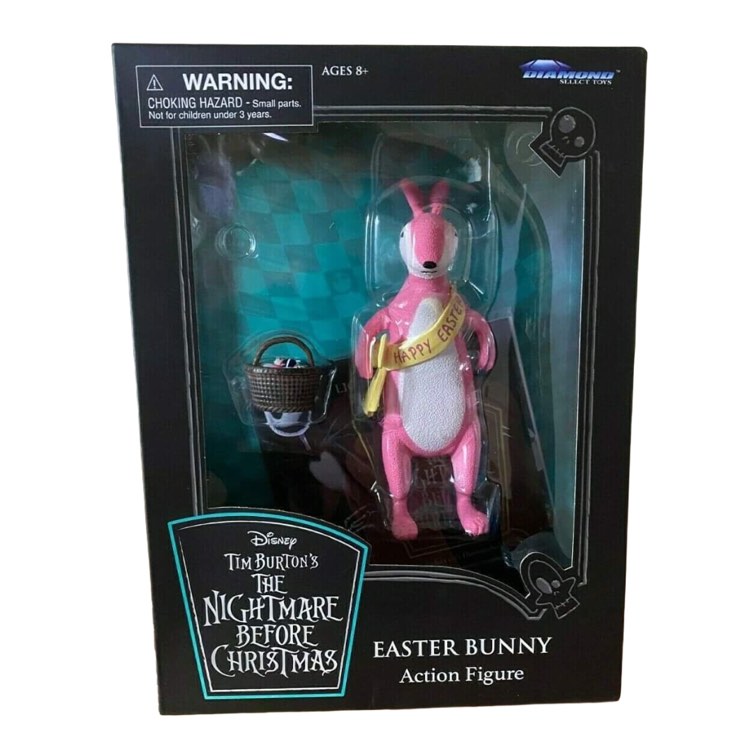 Tim Burton's Nightmare Before Christmas Easter Bunny Action Figure