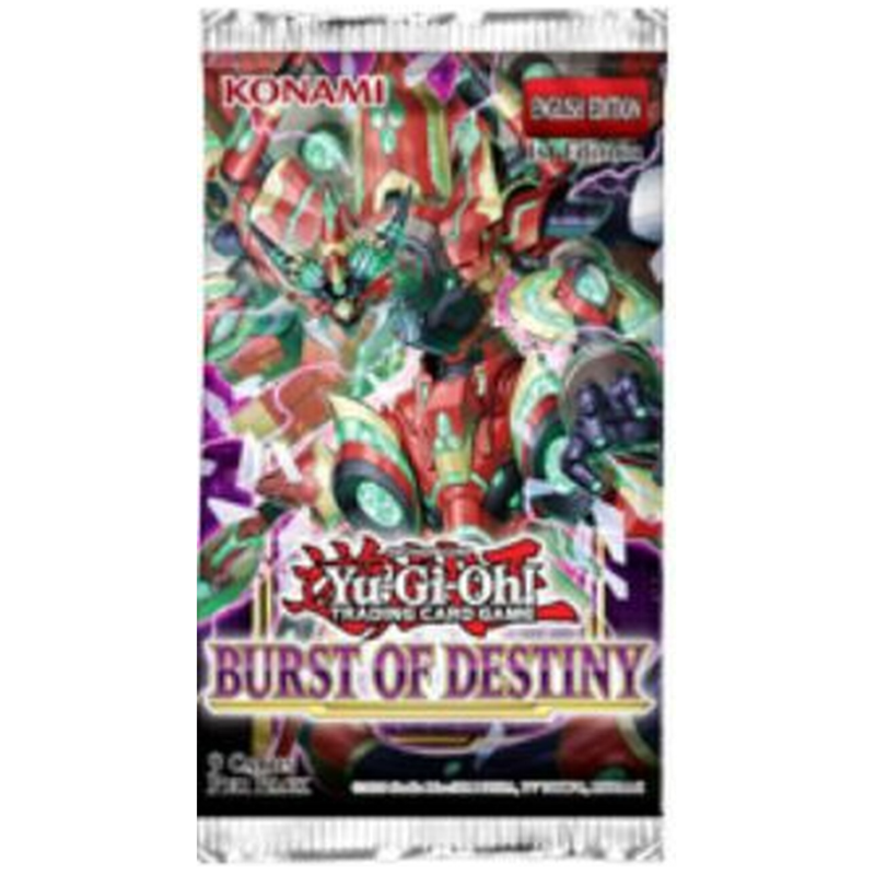 Yu-Gi-Oh!: Burst of Destiny - TCG Pack