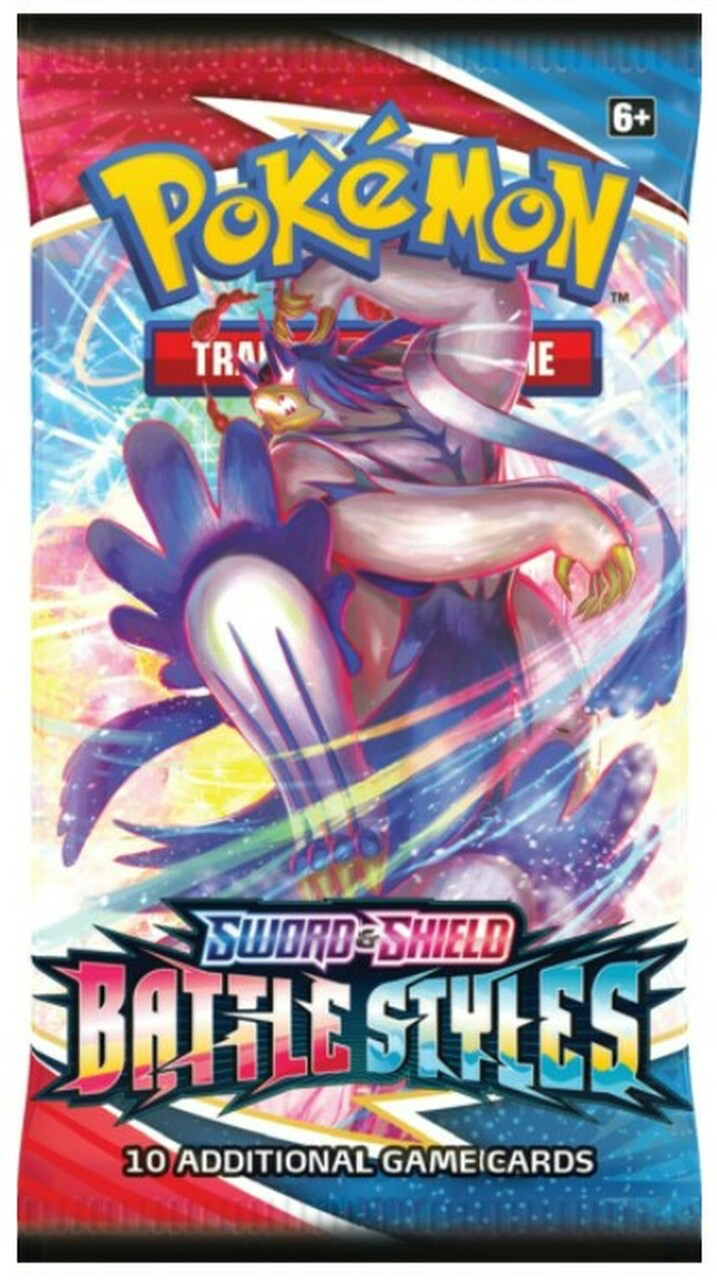 Pokemon Sword & Shield Battle Styles TCG Pack