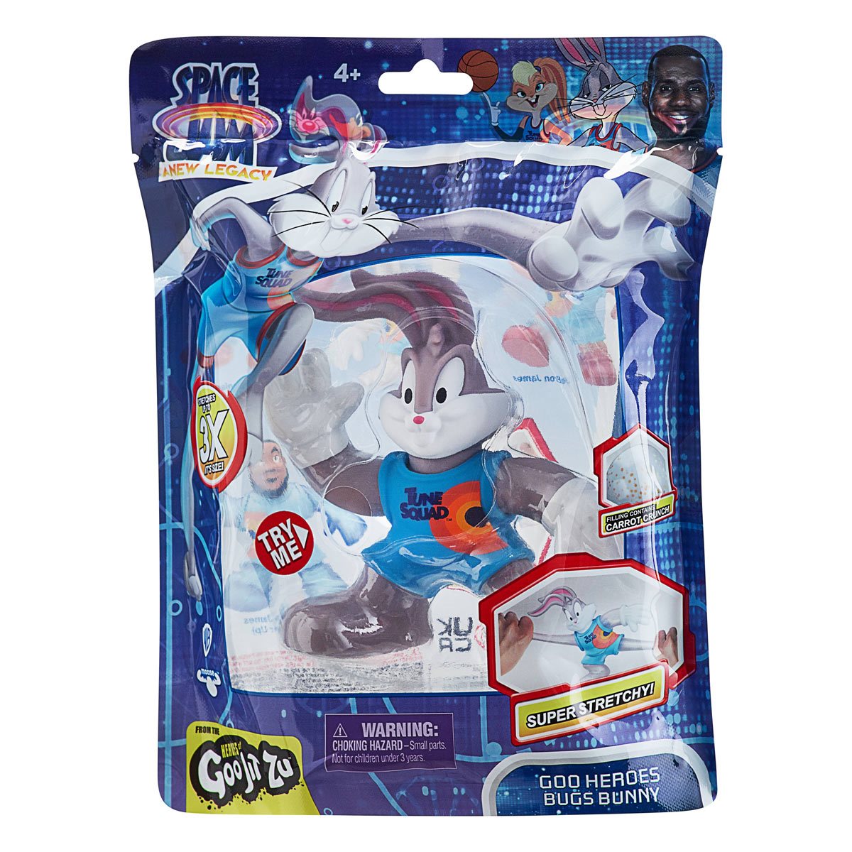 Space Jam Bugs Bunny 5-Inch Stretchy Hero