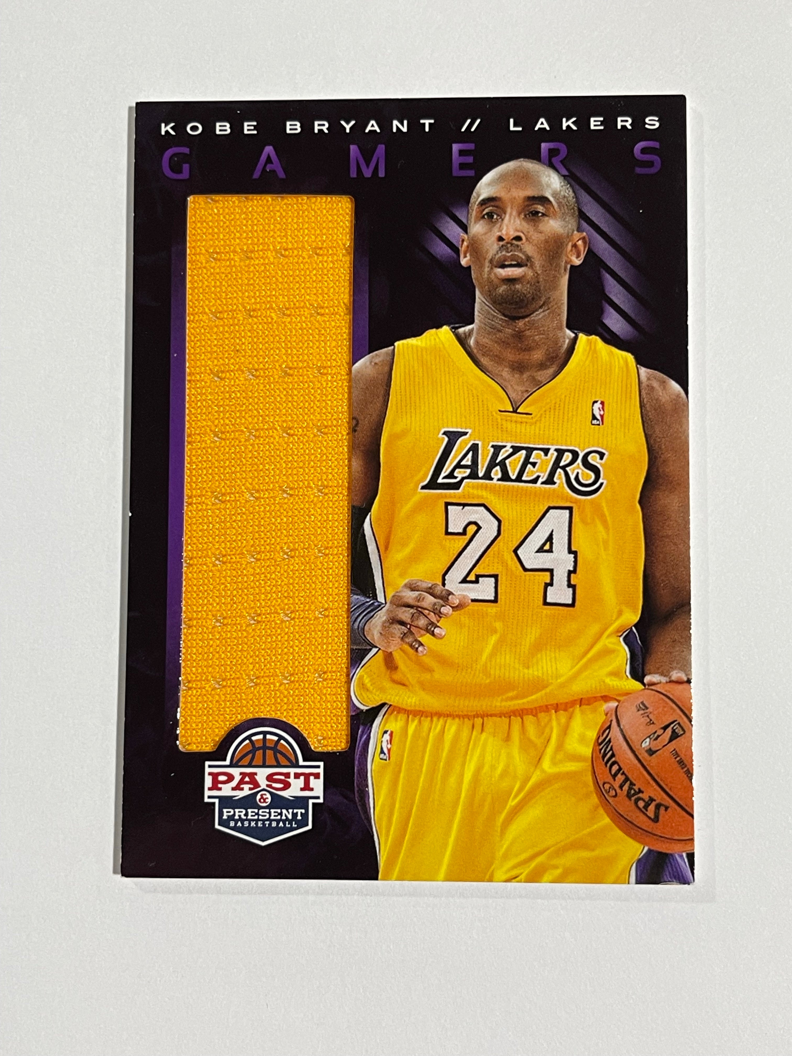 Past & Present Basketball: Kobe Bryant Jersey Card - Trading