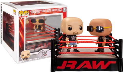 Pop! WWE “Stone Cold” Steve Austin and the Rock