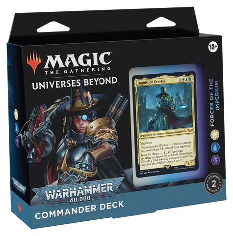 Magic The Gathering: Warhammer 40,000 Universes Beyond - Forces Of The Imperium Commander Deck