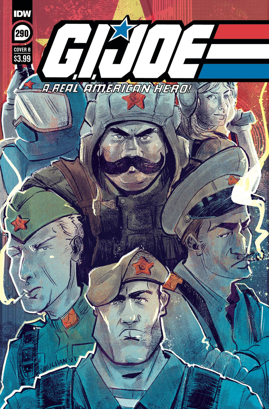 IDW Comics: G.I.Joe A Real American Hero! - #290 Cover A