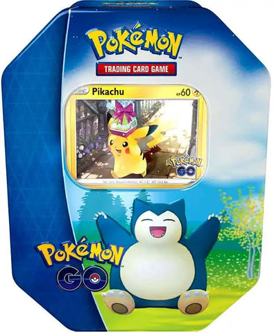 Pokémon: Pokémon Go Snorlax- Trading Card Tin