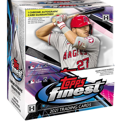 Topps: 2021 Finest Baseball Packs - Master Box