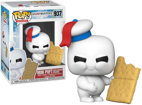 Ghostbusters Afterlife: Mini Puft (with Graham Cracker) - Funko Pop! Movies